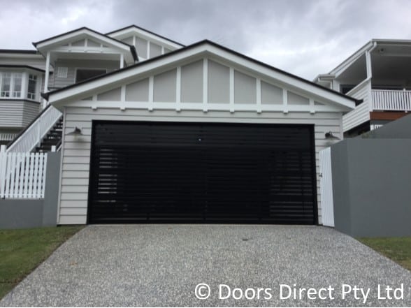 Open Carport With Garage Door