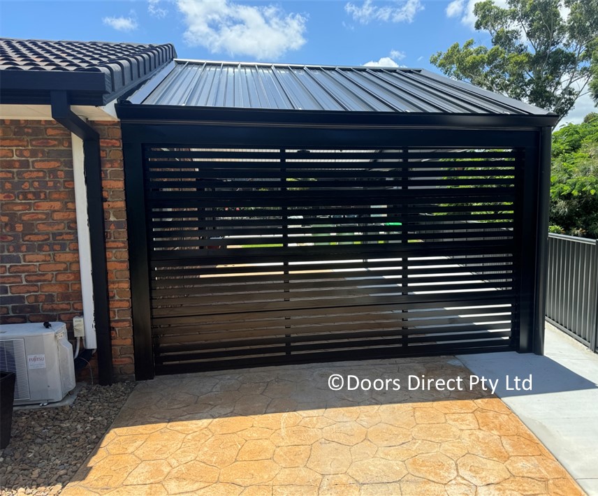 new garage door